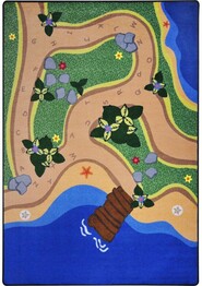 Joy Carpets Kid Essentials Sandy Shores Multi
